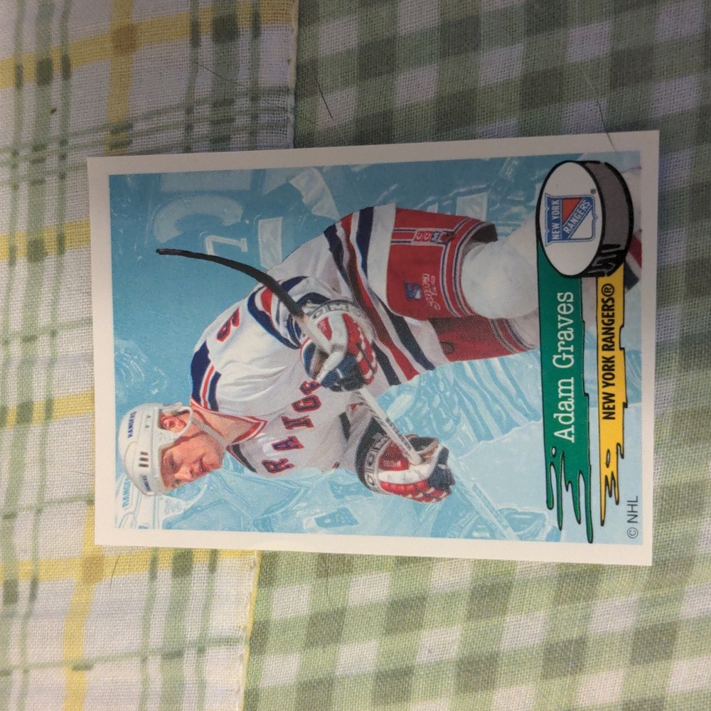 10 for $20 Adam Graves #105 Panini NHL Hockey Sticker